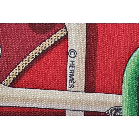 Auth Hermes Petit Carre 40 Scarf #76137H10B - Picture 7 of 15